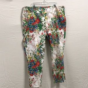 Floral print Pants